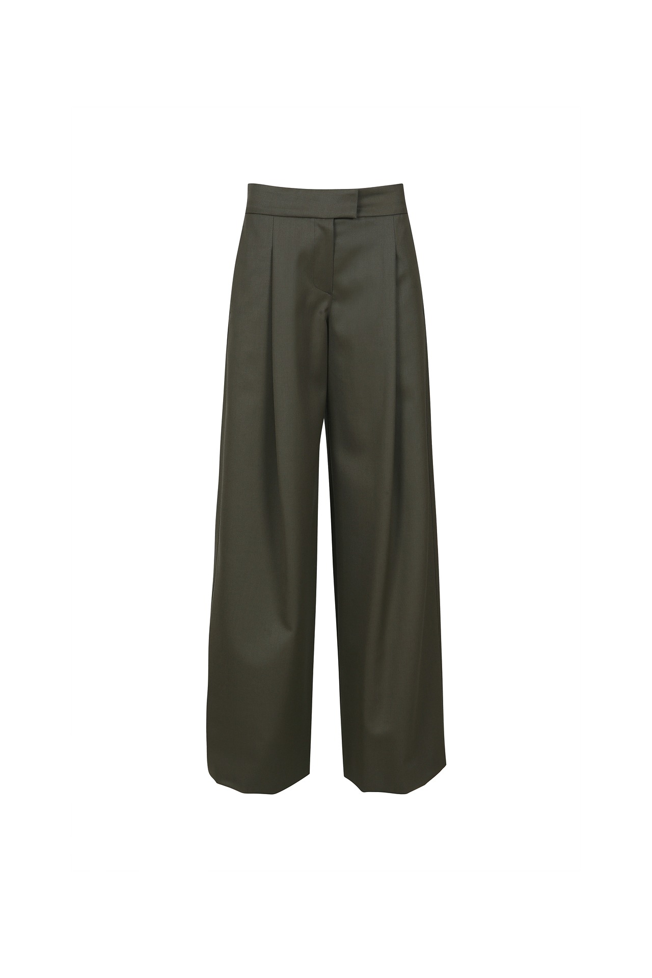 WOOL TAILORED TROUSERS