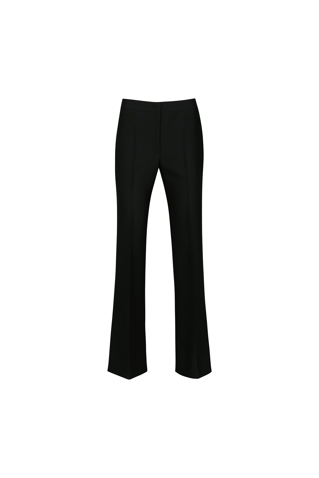 WOOL-BLEND TAILORED TROUSERS